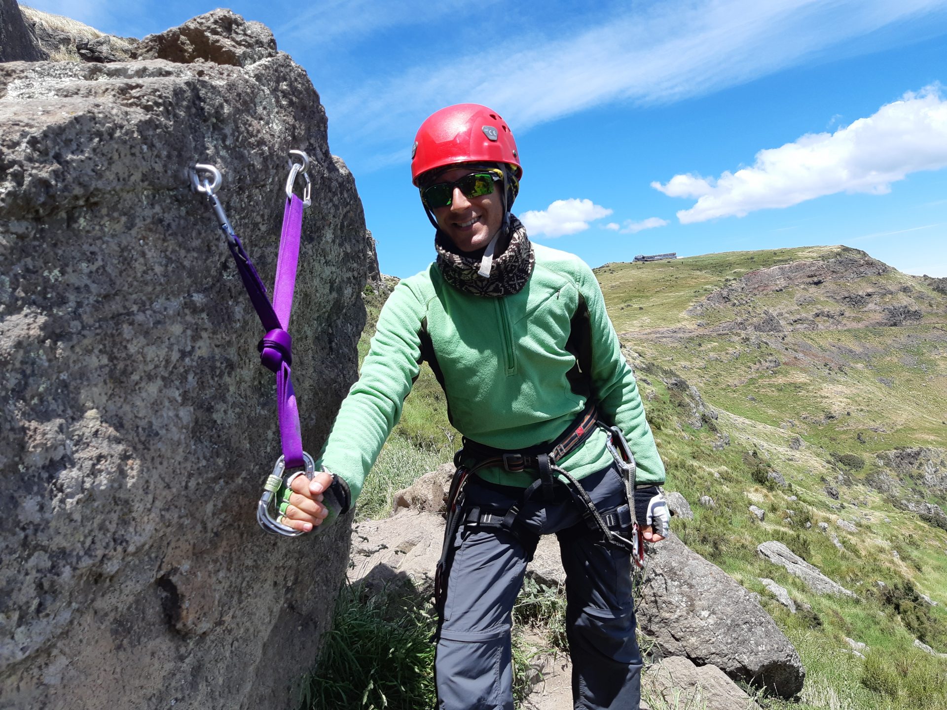 Trad Climbing Course OENZ Outdoor Education New Zealand